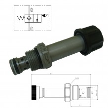Клапан SA Ø15,0mm M20x1,5 (под катушку 18х40)